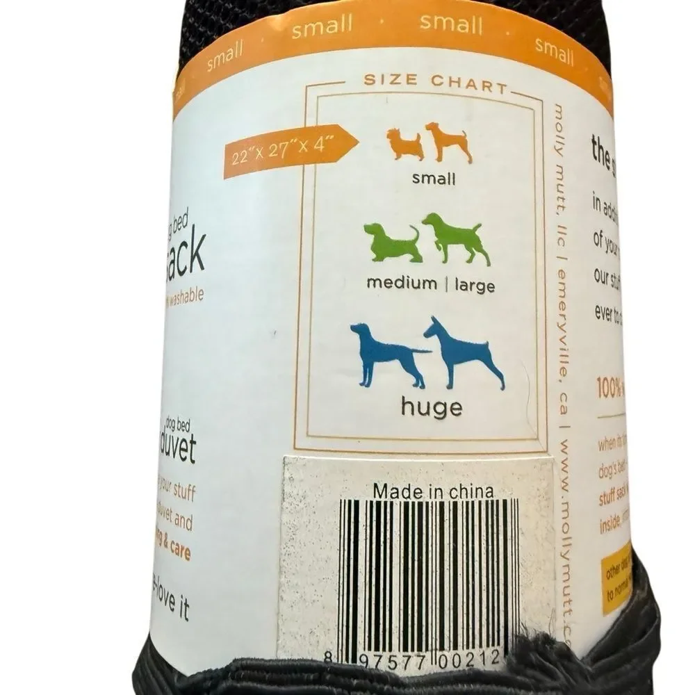 Molly Mutt Small Stuff Sack NWT
